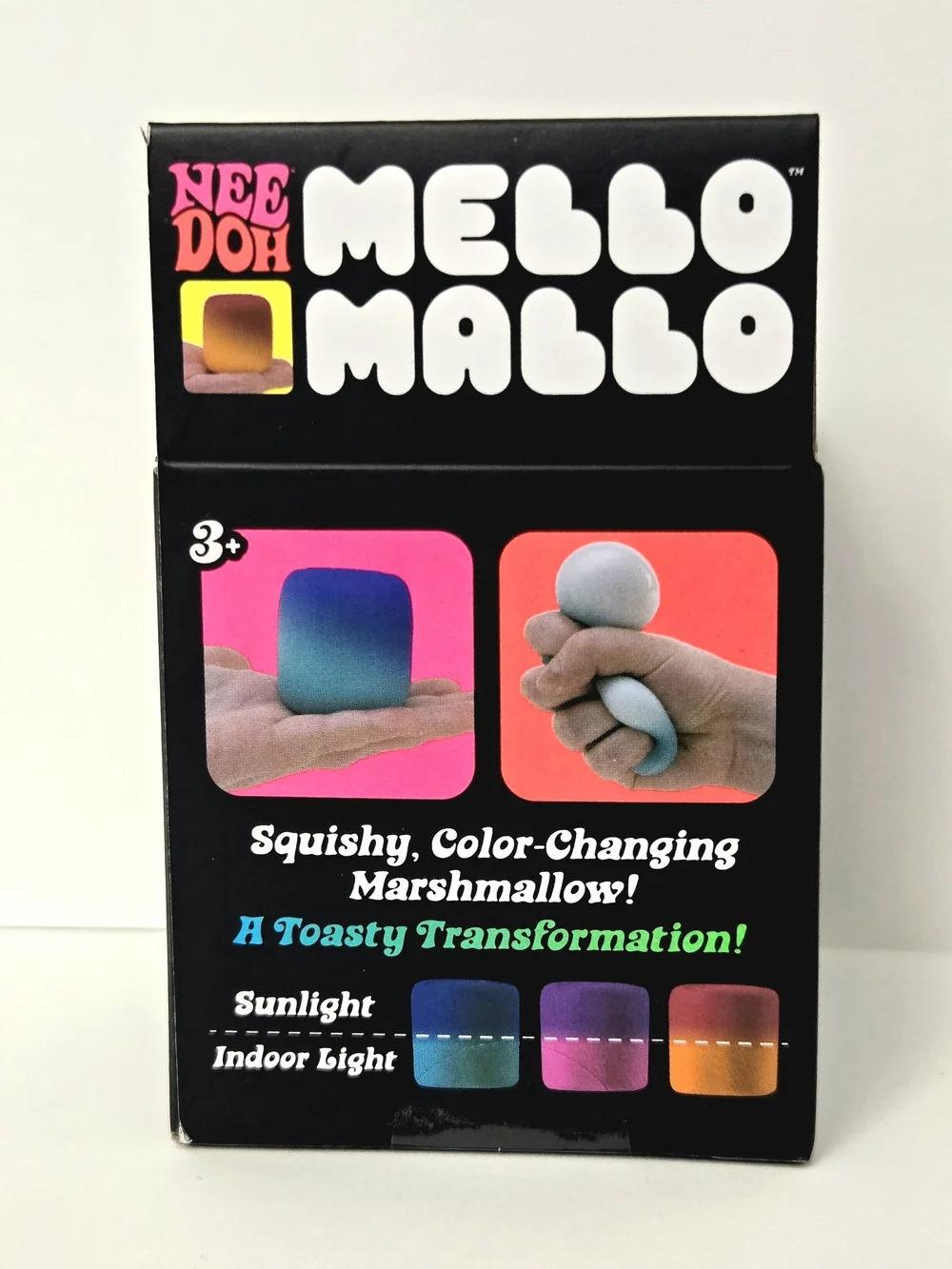 NeeDoh Mello Mallo Squishy Color Changing Marshmallow Fidget Toy New